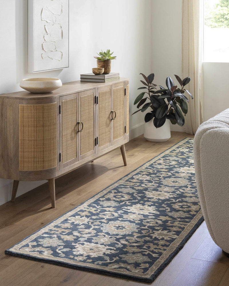 Caesar 1154 Navy Wool Rug-Boutique Rugs-lobo nosara