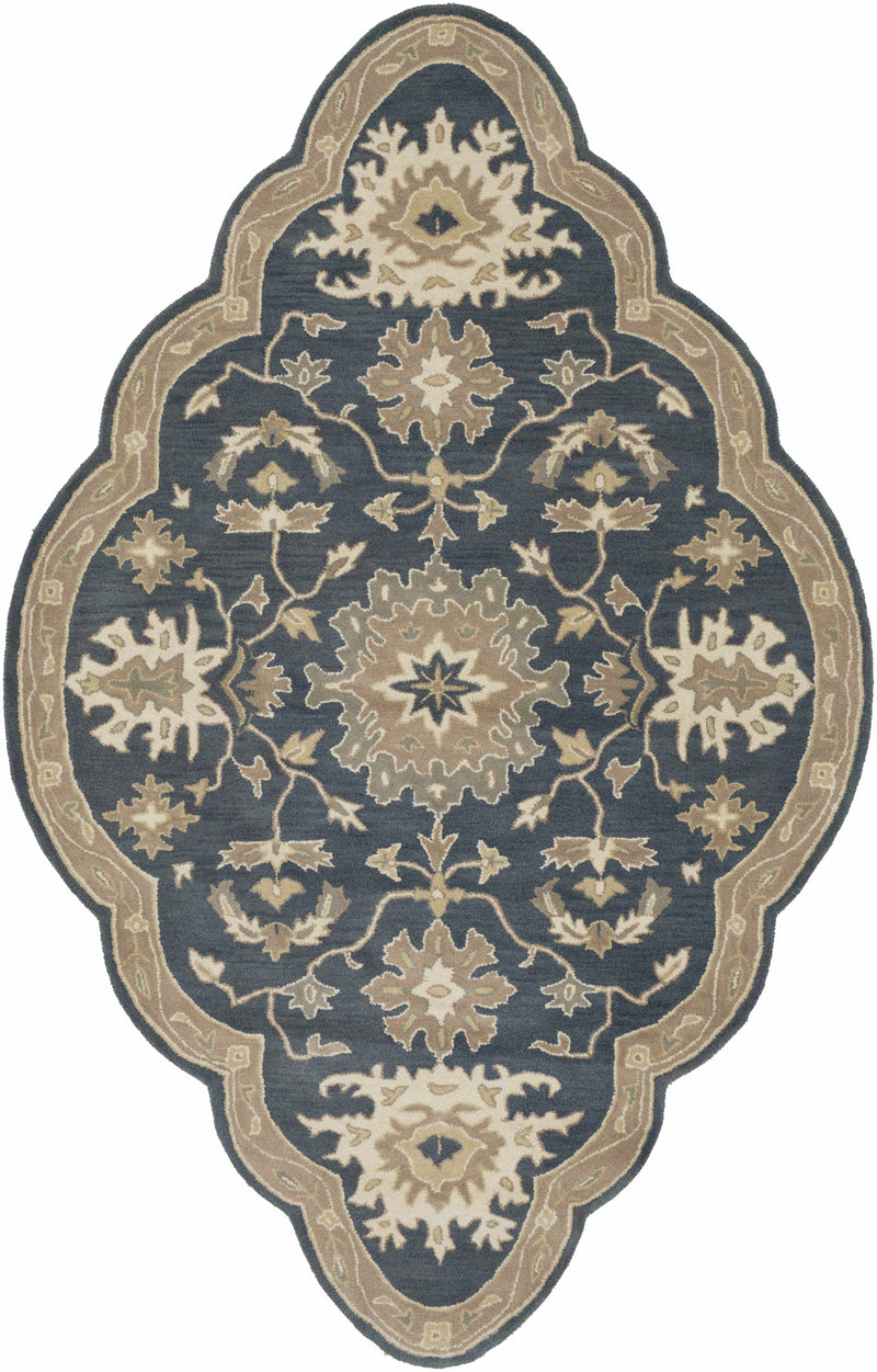 Caesar 1154 Navy Wool Rug-Boutique Rugs-lobo nosara