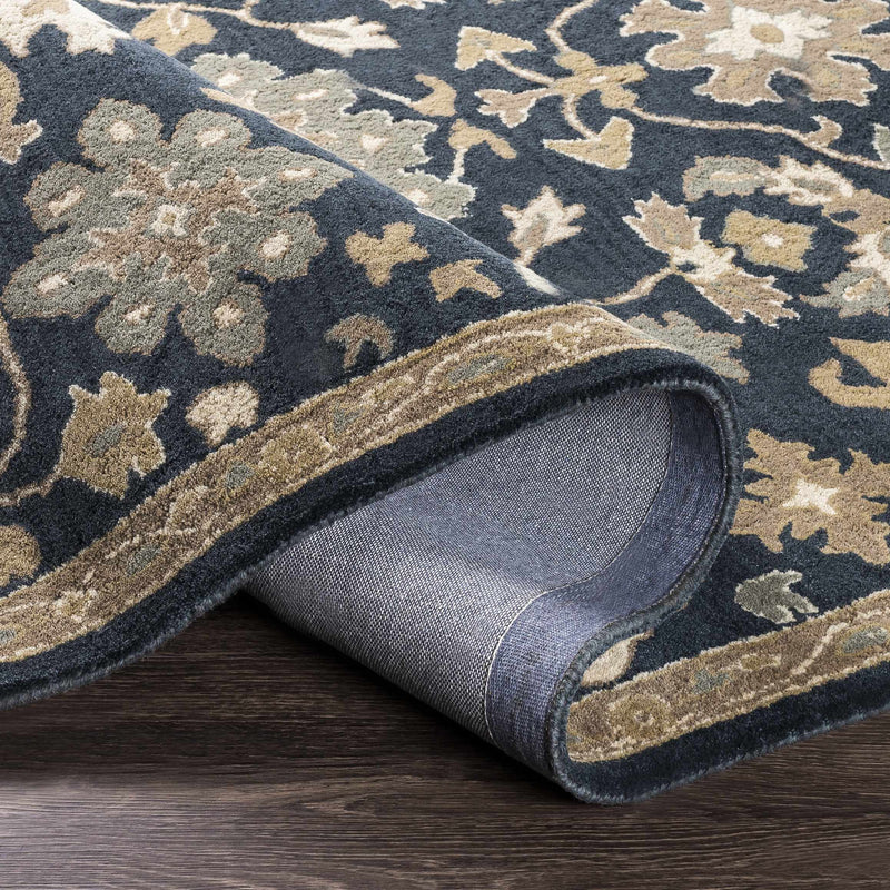 Caesar 1154 Navy Wool Rug-Boutique Rugs-lobo nosara