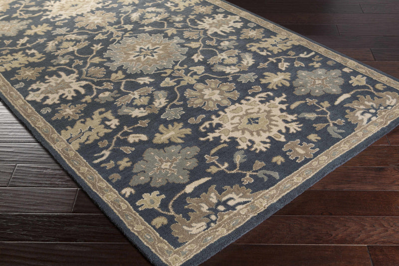 Caesar 1154 Navy Wool Rug-Boutique Rugs-lobo nosara