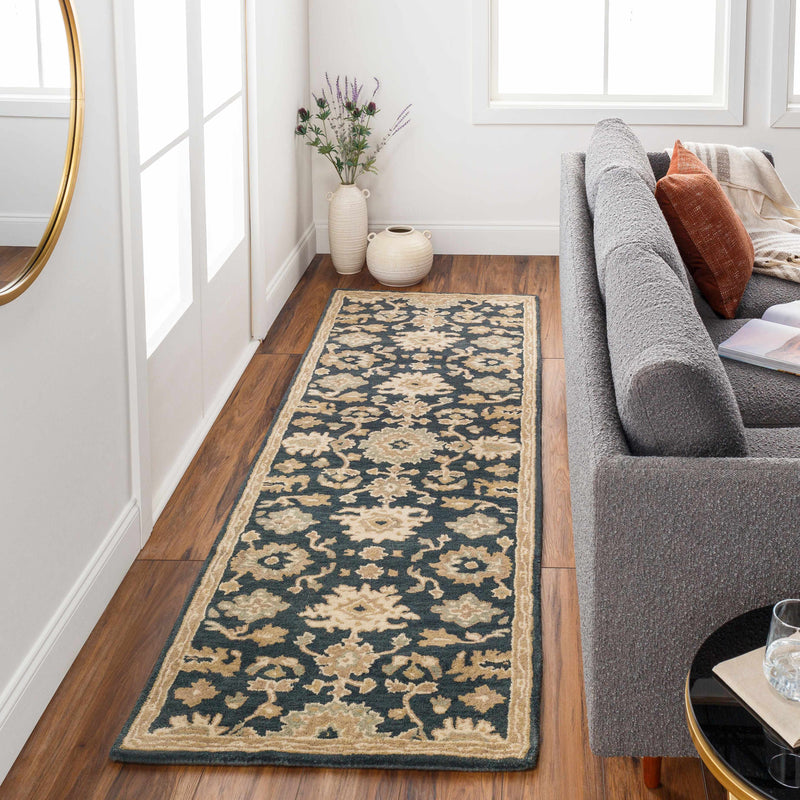 Caesar 1154 Navy Wool Rug-Boutique Rugs-lobo nosara