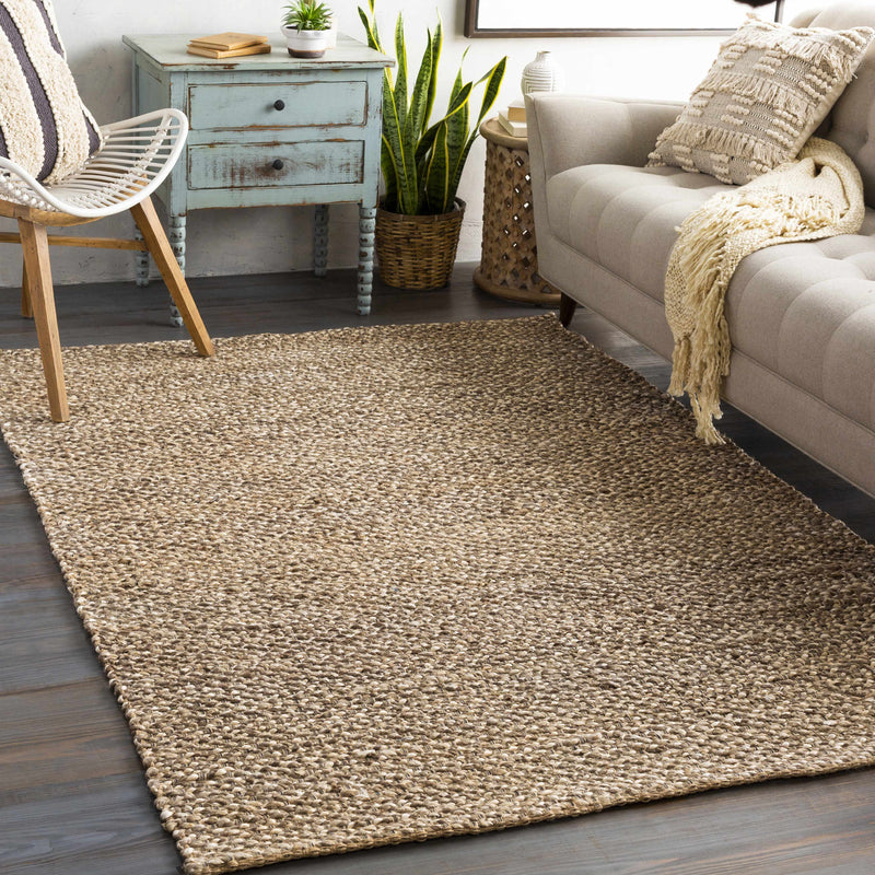 Caspar Hand Woven Natural Jute Rug-Boutique Rugs-lobo nosara