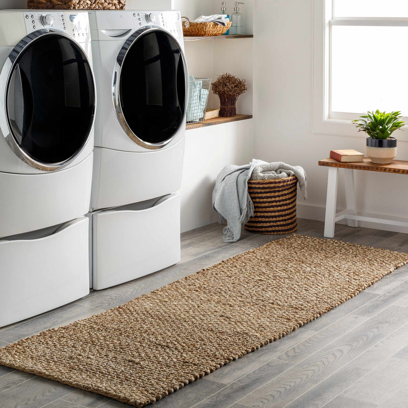 Caspar Hand Woven Natural Jute Rug-Boutique Rugs-lobo nosara