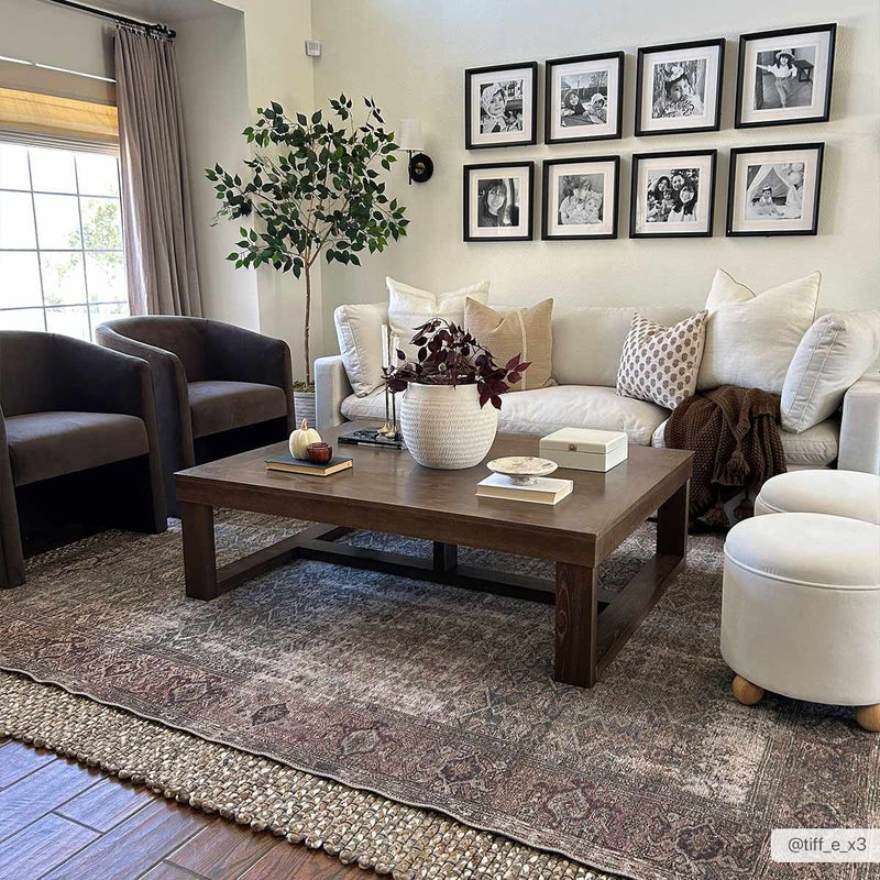 Caspar Hand Woven Natural Jute Rug-Boutique Rugs-lobo nosara