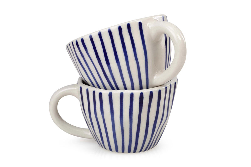 Ceramic Tea Cups-Casa Amarosa-lobo nosara