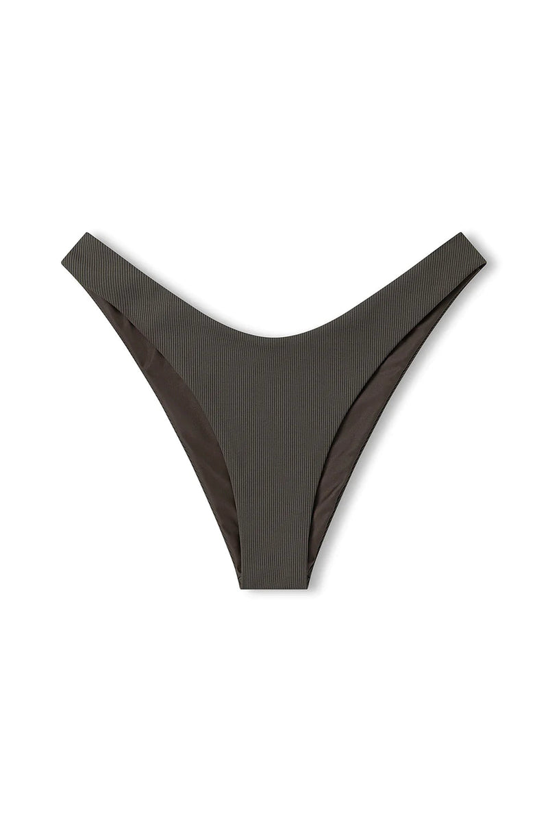 Charcoal Rib Curve Bikini Bottom-Zulu & Zephyr-lobo nosara