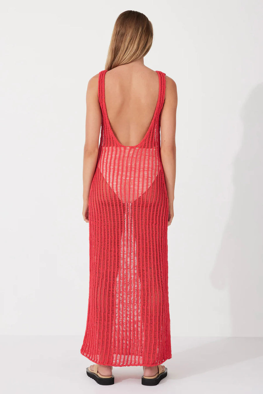 Chili Cotton Crochet Backless Dress lobo nosara Chili Cotton Crochet Backless Dress lobo nosara