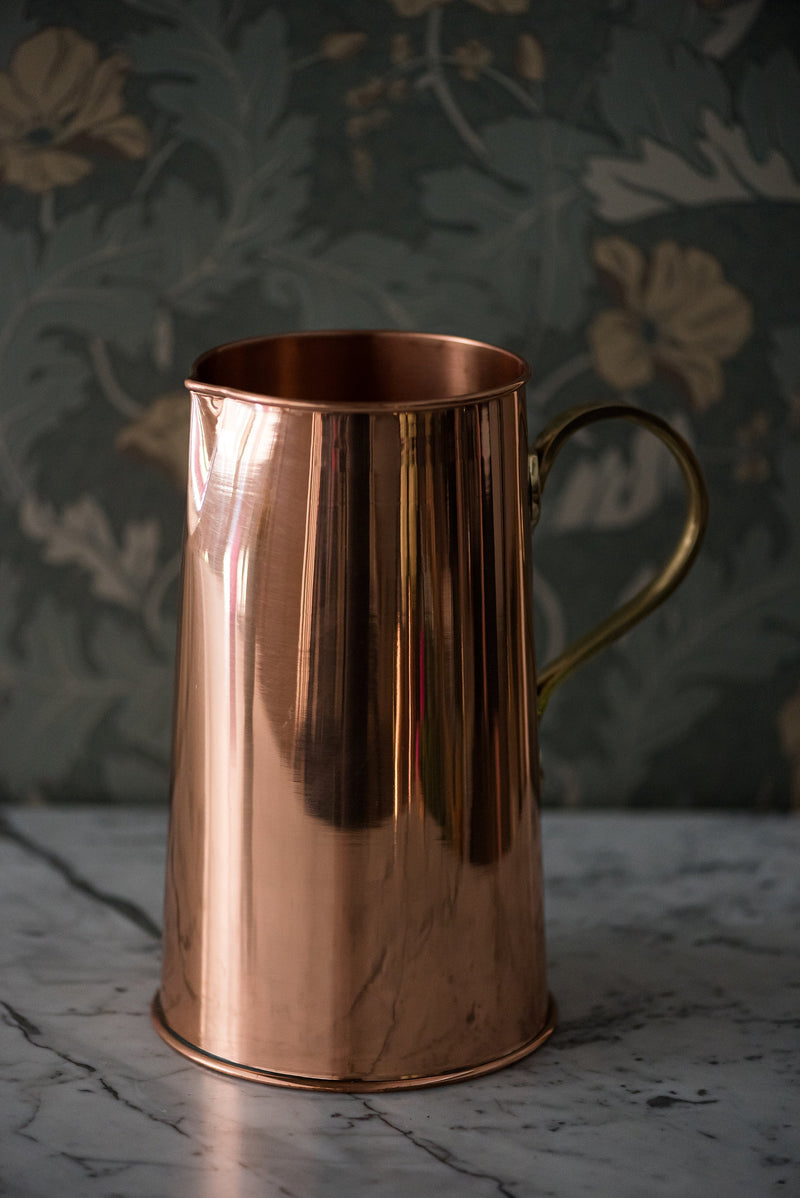 Copper Water Pitcher-Galley & Fen-lobo nosara