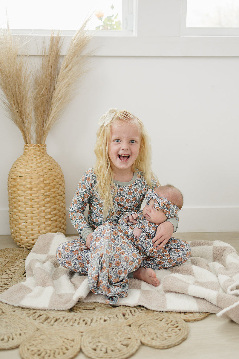 Dainty Meadow Bamboo Cozy Set-Mebie Baby-lobo nosara