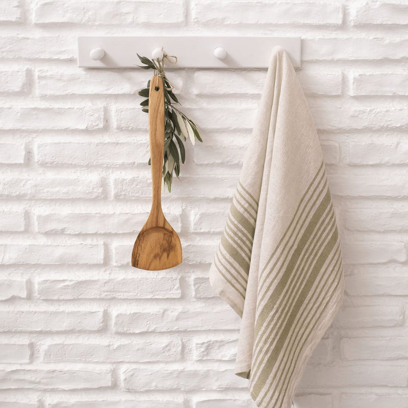 Demet Linen and Cotton Kitchen Towel-The Loomia-lobo nosara