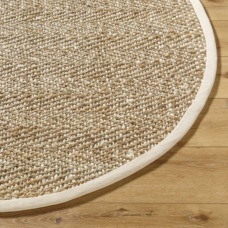 Dinah Natural Textured Jute Rug-Boutique Rugs-lobo nosara