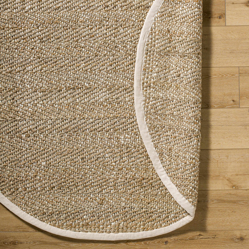 Dinah Natural Textured Jute Rug-Boutique Rugs-lobo nosara