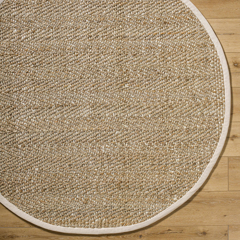 Dinah Natural Textured Jute Rug-Boutique Rugs-lobo nosara