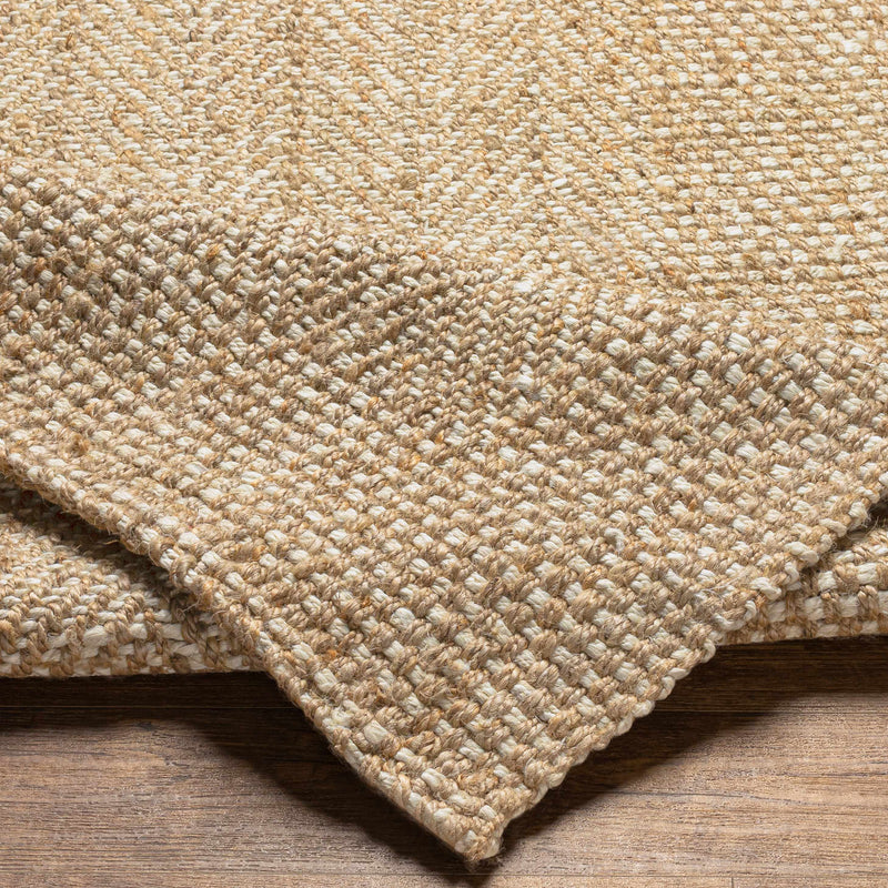 Dinah Natural Textured Jute Rug-Boutique Rugs-lobo nosara