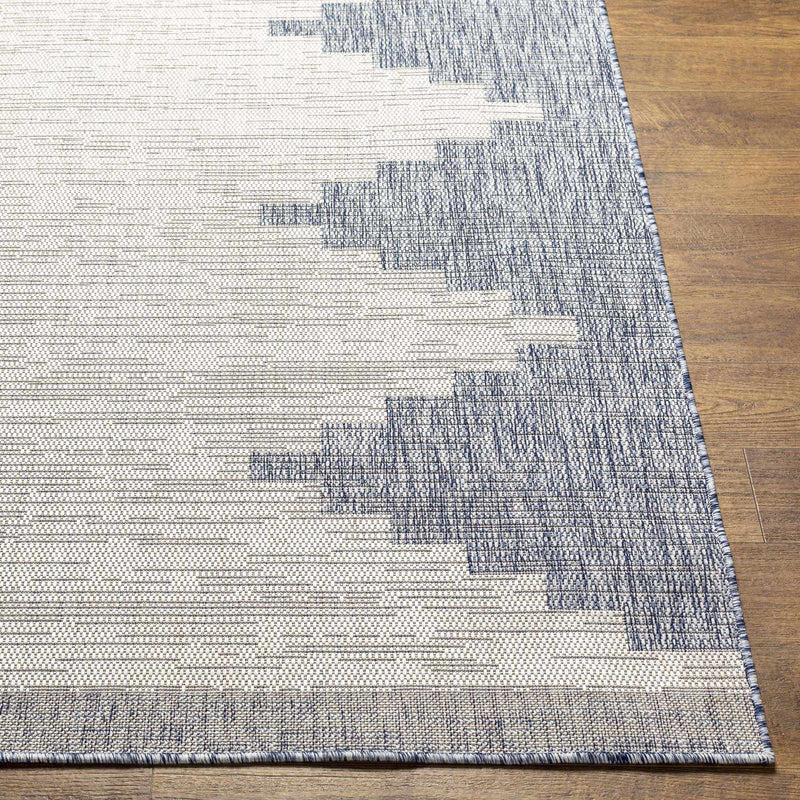 Djugun Blue Outdoor Rug-Boutique Rugs-lobo nosara