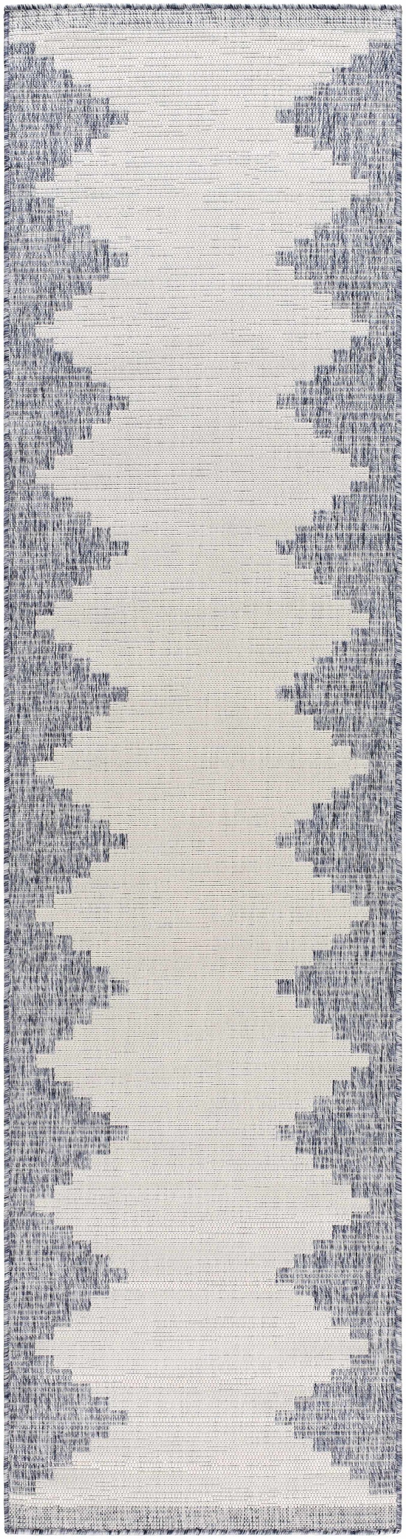Djugun Blue Outdoor Rug-Boutique Rugs-lobo nosara