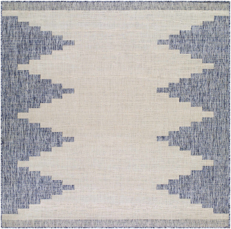 Djugun Blue Outdoor Rug-Boutique Rugs-lobo nosara