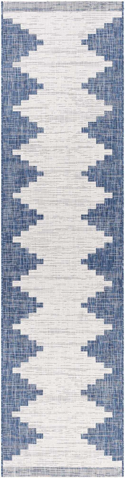 Djugun Navy Indoor & Outdoor Rug-Boutique Rugs-lobo nosara