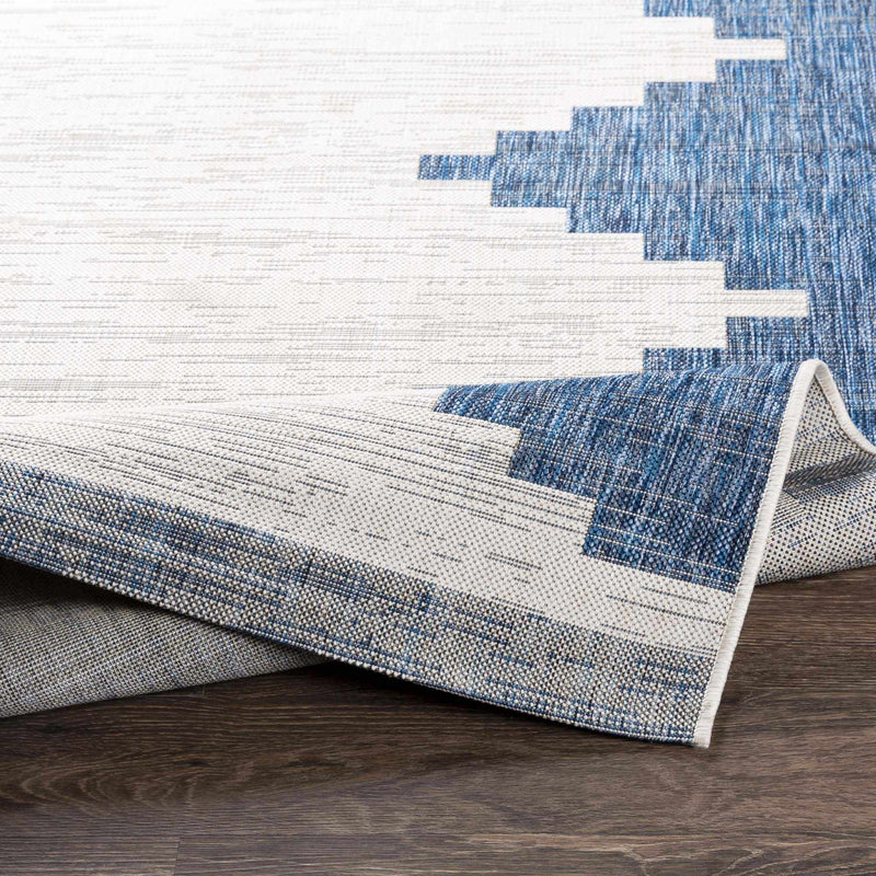Djugun Navy Indoor & Outdoor Rug-Boutique Rugs-lobo nosara