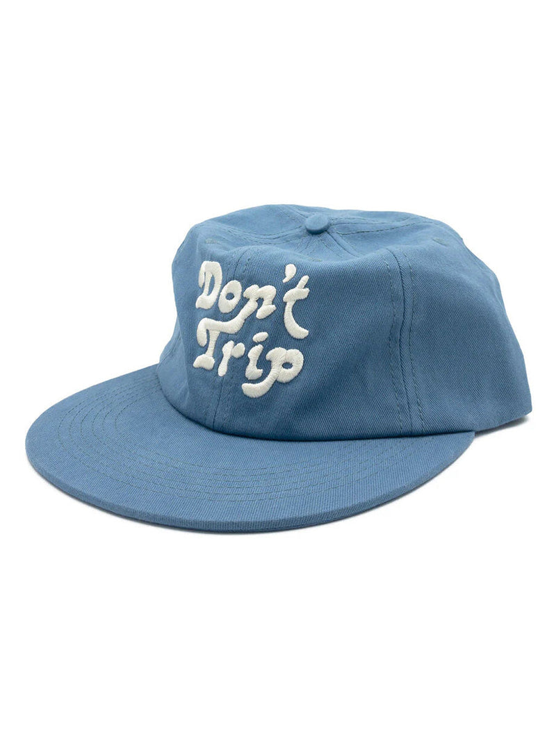 Don't Trip Strapback Hat Blue-Free & Easy-lobo nosara