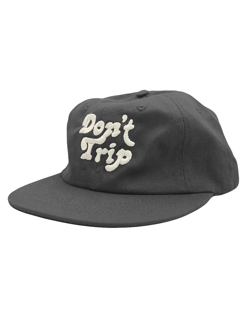 Don't Trip Strapback Hat Charcoal-Free & Easy-lobo nosara