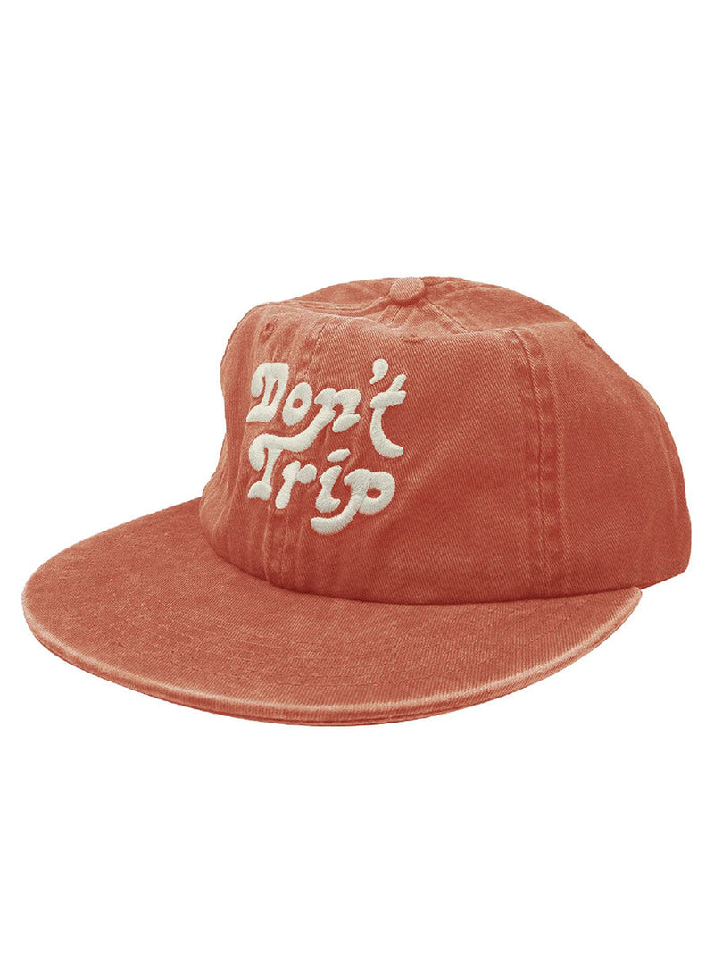 Don't Trip Strapback Hat Terracotta-Free & Easy-lobo nosara