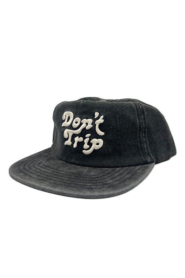 Don't Trip Washed 5 Panel Strapback-Free & Easy-lobo nosara