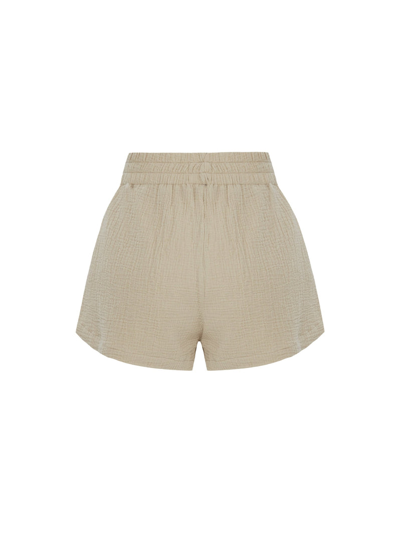 Echo Boy Short - Oatmeal-The Handloom-lobo nosara