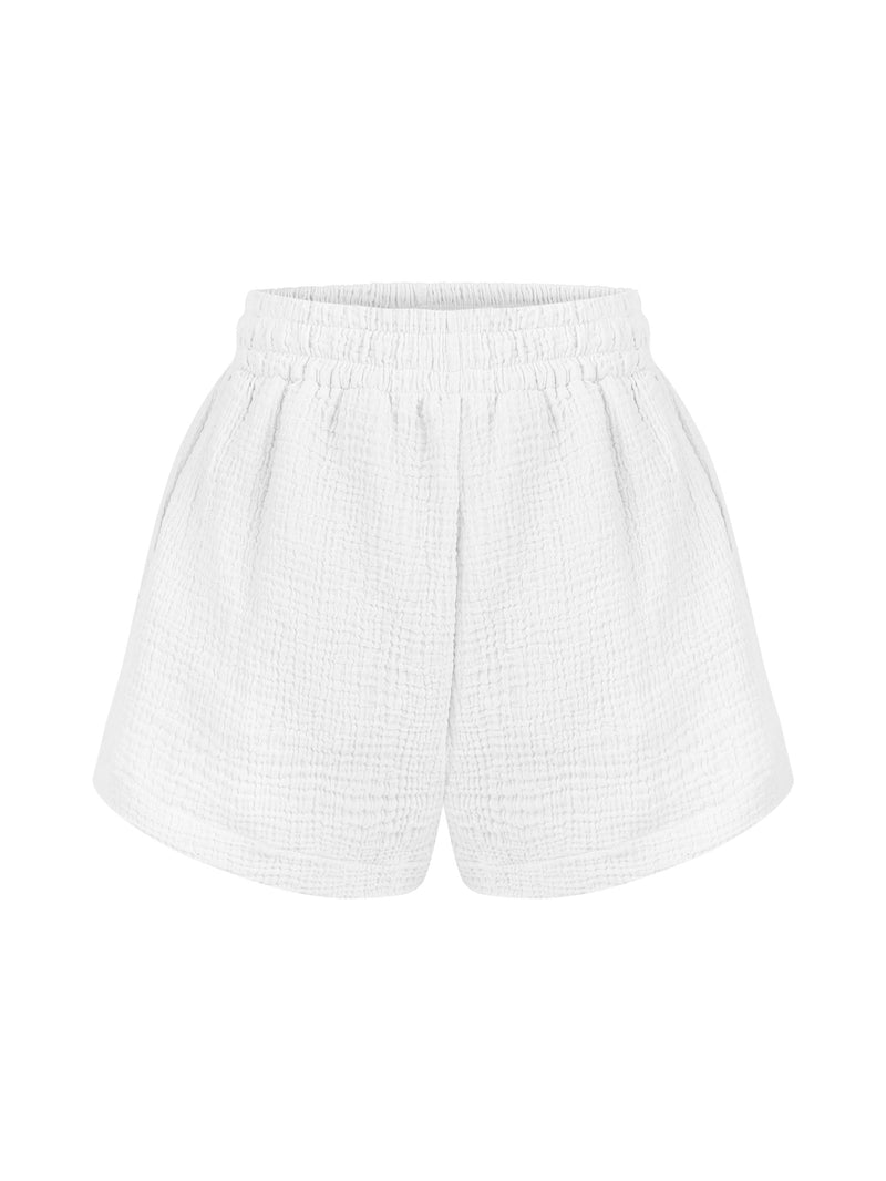 Echo Boy Short - White-The Handloom-lobo nosara