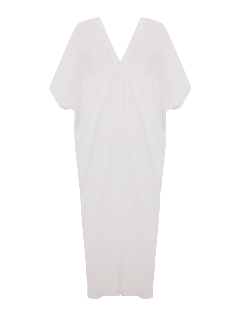 Esti Tunic - White-The Handloom-lobo nosara