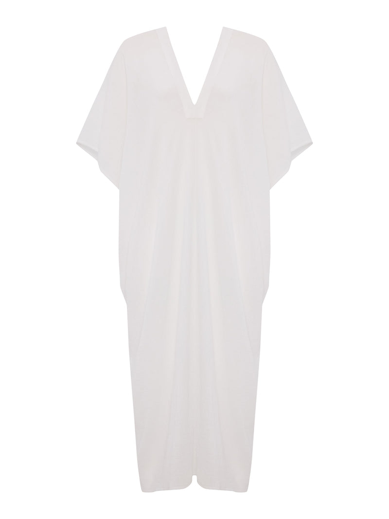 Esti Tunic - White-The Handloom-lobo nosara