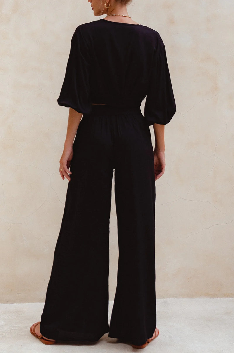 Fatima Wide Leg Pants-ELF-lobo nosara