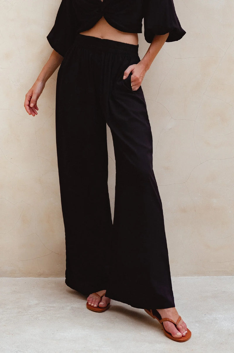 Fatima Wide Leg Pants-ELF-lobo nosara