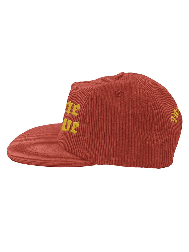 F&E x Bob Marley One Love Fat Corduroy Snapback Hat-Free & Easy-lobo nosara