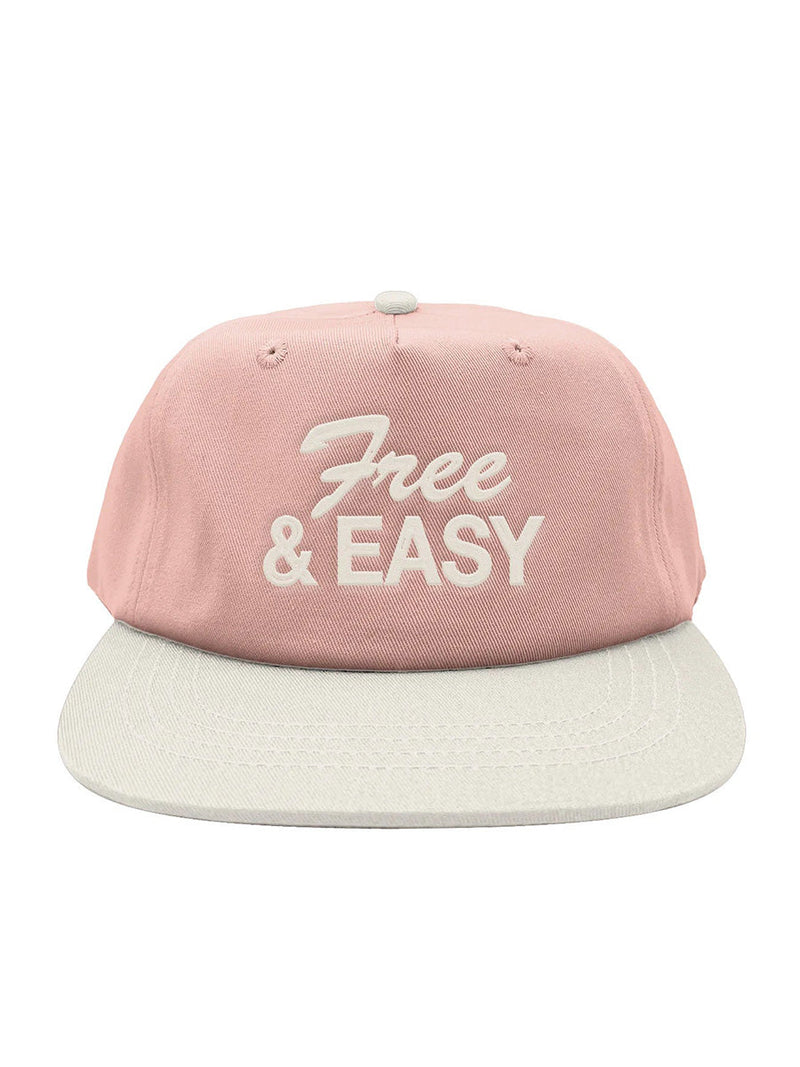 Free & Easy Two Tone Short Brim Snapback Hat-Free & Easy-lobo nosara