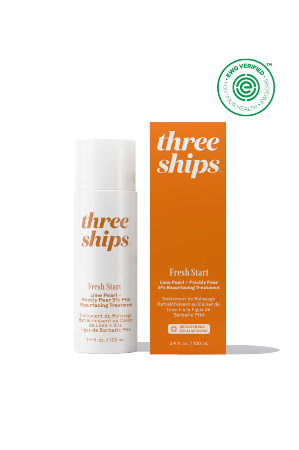 Fresh Start™ Lime Pearl + Prickly Pear 5% PHA Resurfacing Treatment-Three Ships Beauty-lobo nosara