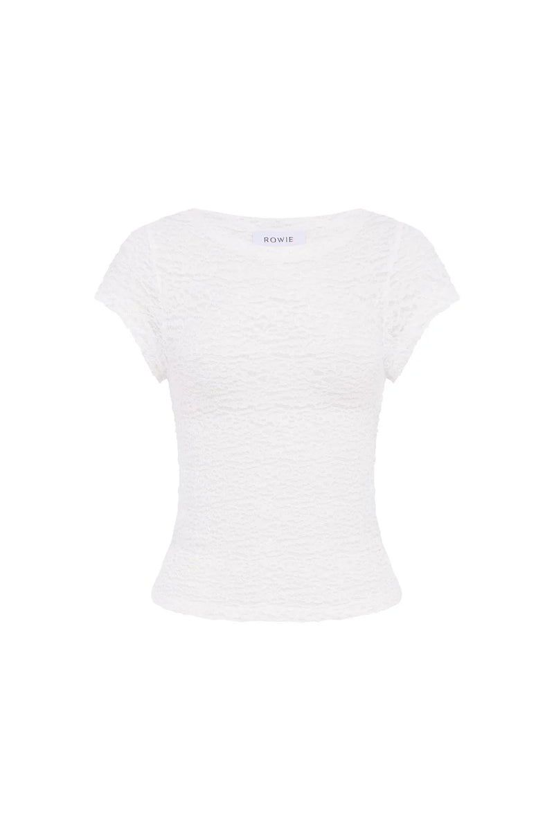 Galo Lace Tee-Rowie the label-lobo nosara