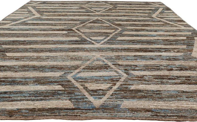 Handwoven Tribal Flatweave Rug-lobo-lobo nosara