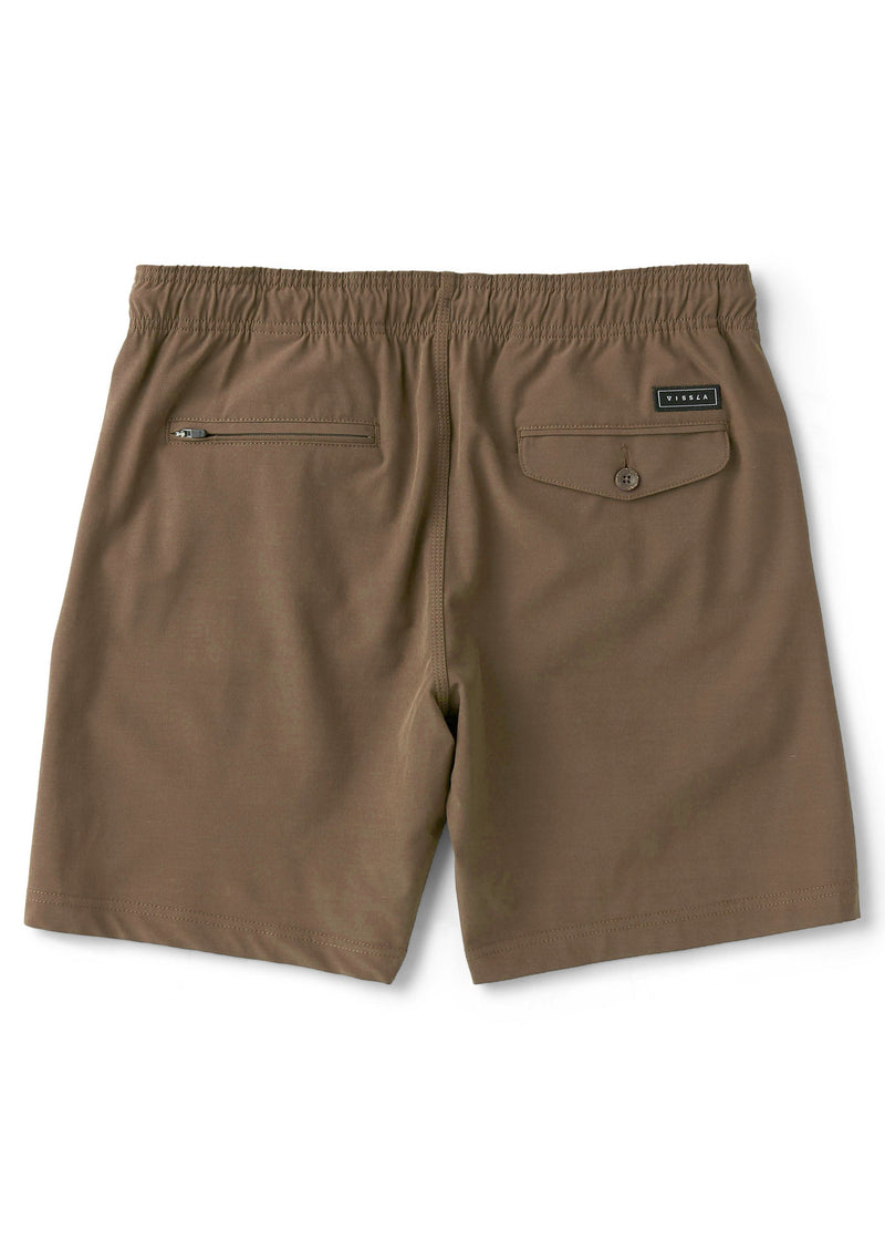 Hemp No See Ums Eco 18" Elastic Hybrid Walkshort-Vissla-lobo nosara