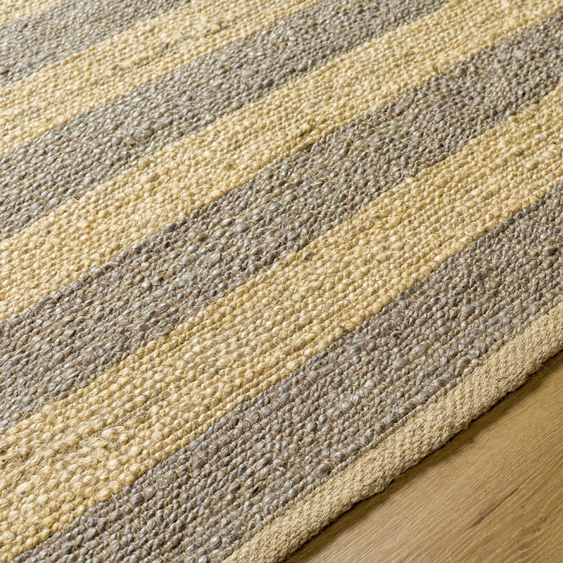 Ilkay Block Stripe Jute Rug-Boutique Rugs-lobo nosara