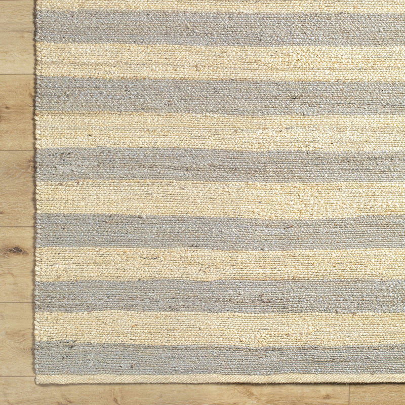 Ilkay Block Stripe Jute Rug-Boutique Rugs-lobo nosara