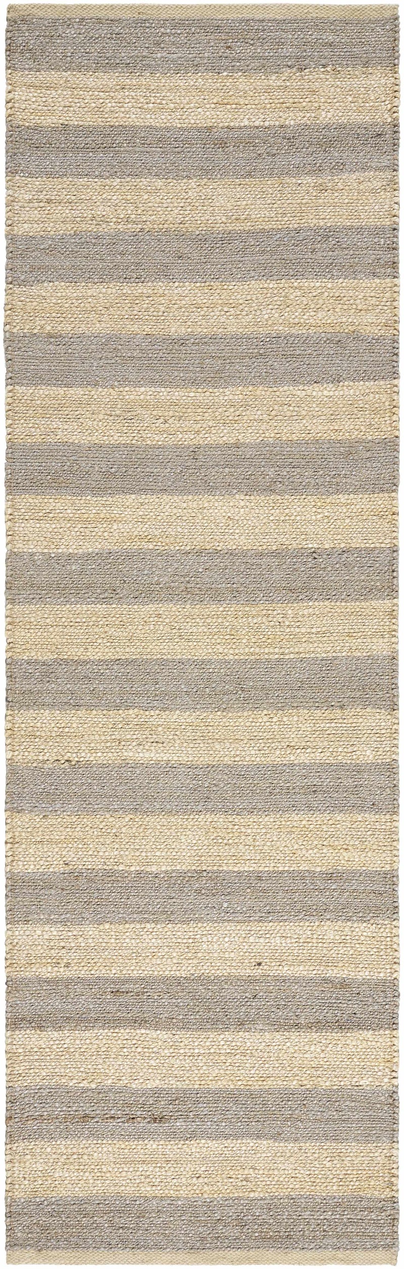 Ilkay Block Stripe Jute Rug-Boutique Rugs-lobo nosara