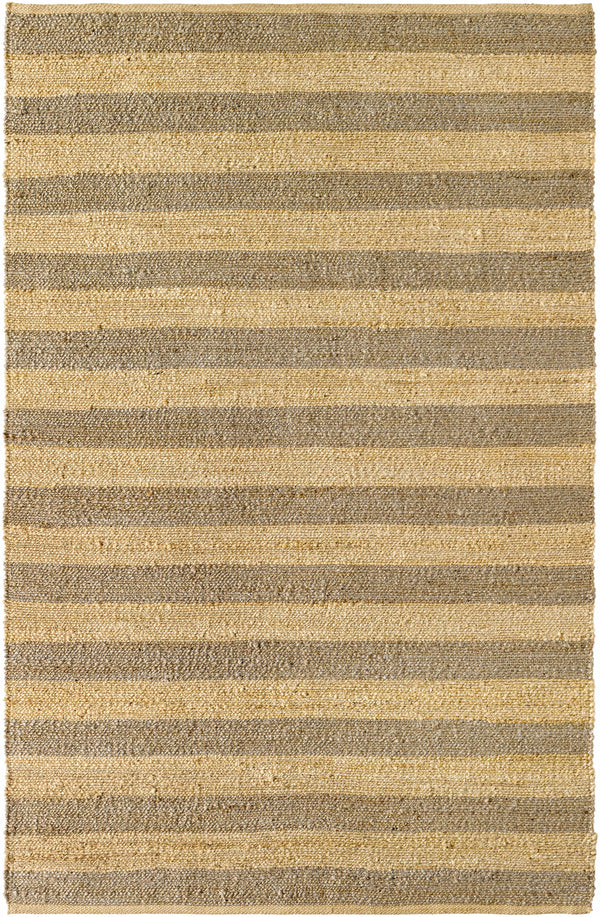 Ilkay Block Stripe Jute Rug-Boutique Rugs-lobo nosara