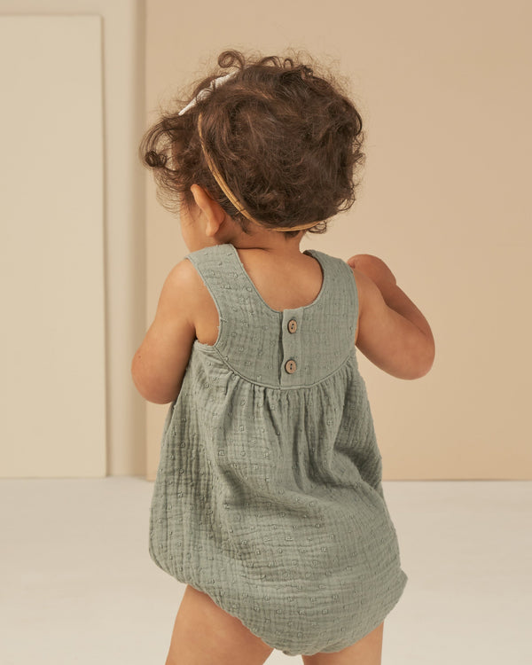 June Romper || Aqua-Rylee + Cru-lobo nosara