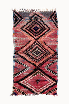 Ken Vintage Moroccan Rug | 3’2” x 5’11”-Apartment F-lobo nosara