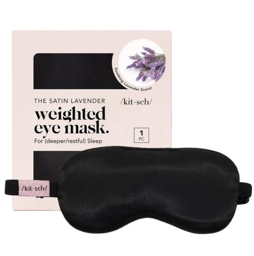 KITSCH - The Lavender Weighted Satin Eye Mask
