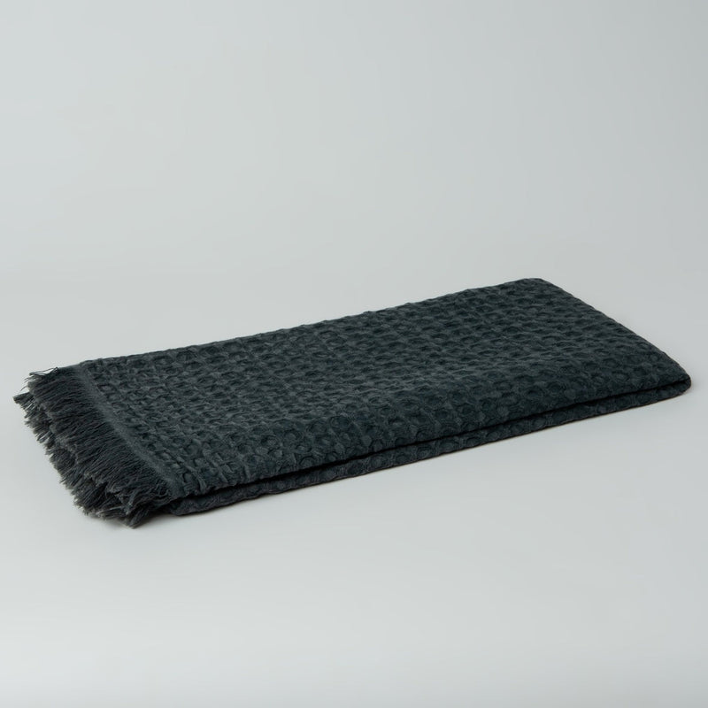 Linda Stonewashed Waffle Towel-The Loomia-lobo nosara