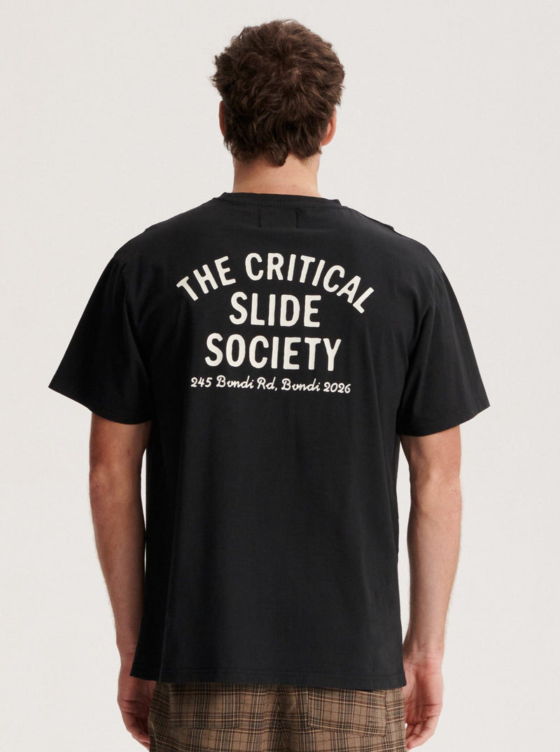 Local Tee - Vintage Black-THE CRITICAL SLIDE SOCIETY-lobo nosara