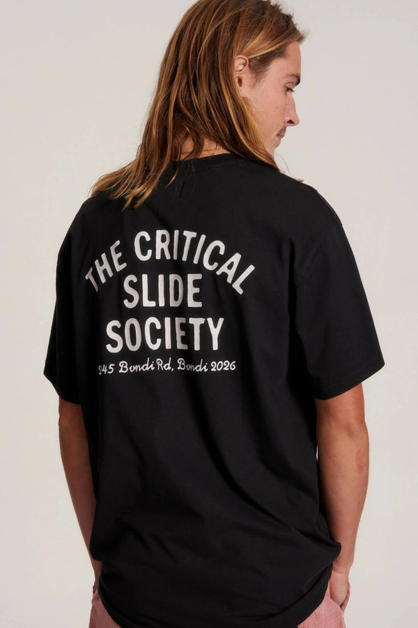 Local Tee - Vintage Black-THE CRITICAL SLIDE SOCIETY-lobo nosara