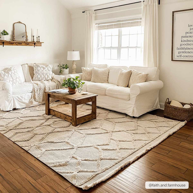Malilinao High-Low Rustic Rug-Boutique Rugs-lobo nosara